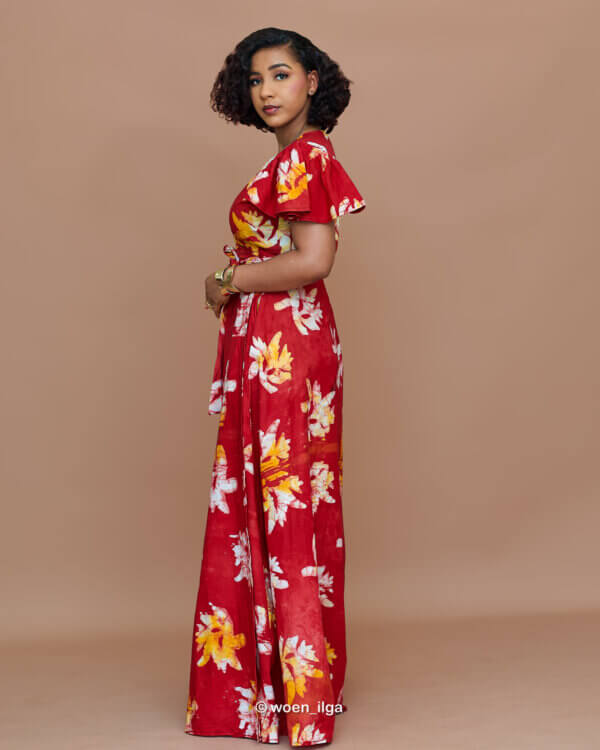 Robe ASHLEY - rouge