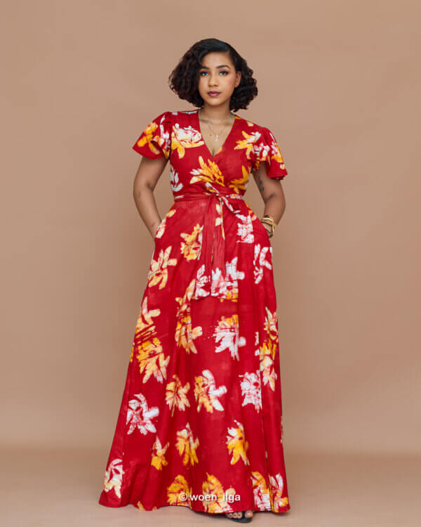 Robe ASHLEY - rouge