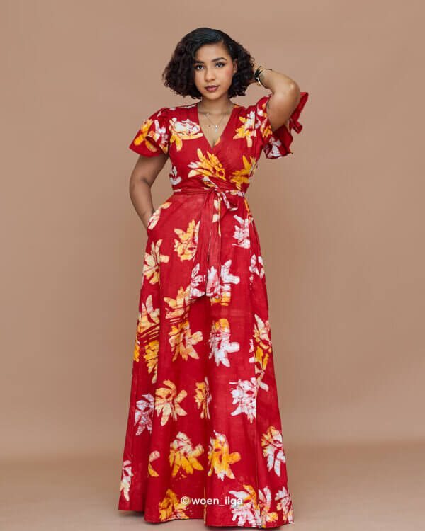 Robe ASHLEY - rouge