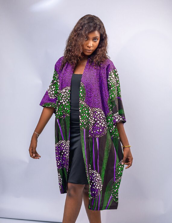 Kimono BEA - violet