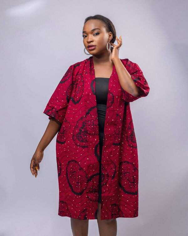 Kimono BEA - rouge