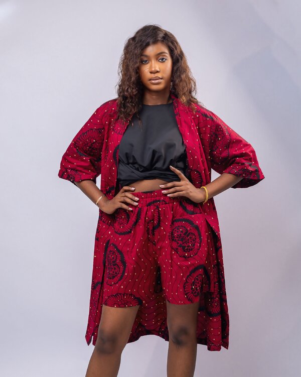 Kimono BEA - rouge
