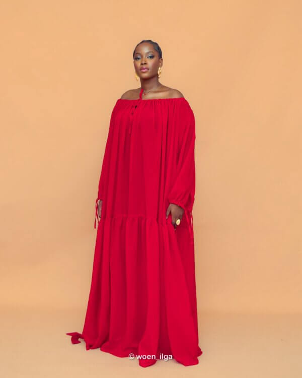 Robe SIMI - rouge