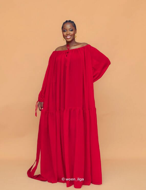 Robe SIMI - rouge