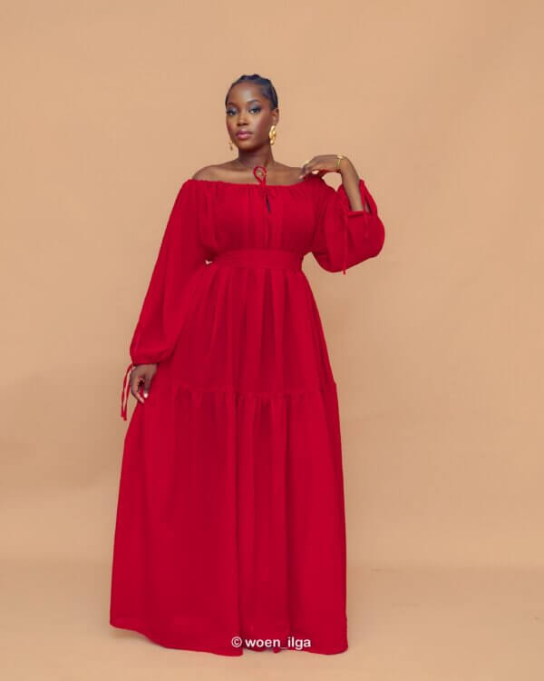 Robe SIMI - rouge