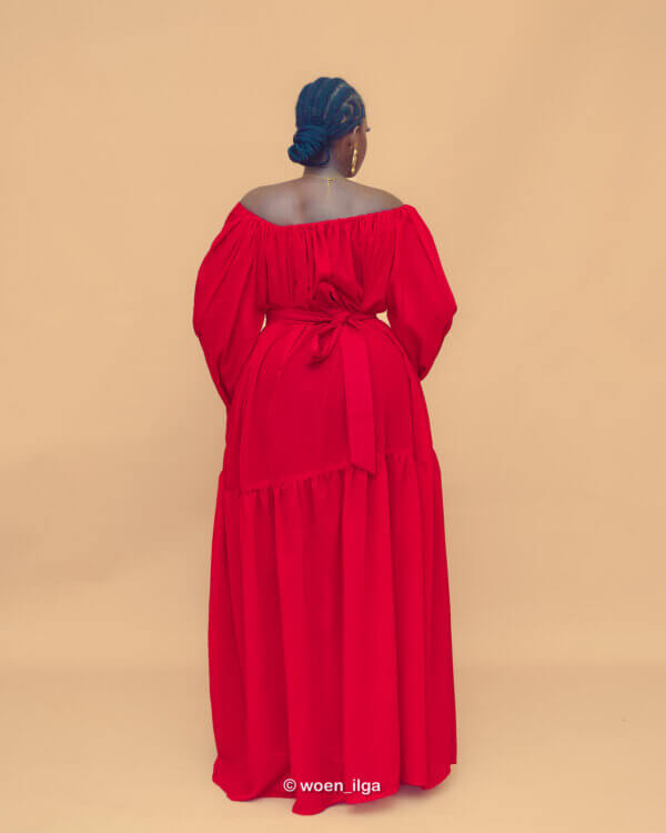 Robe SIMI - rouge