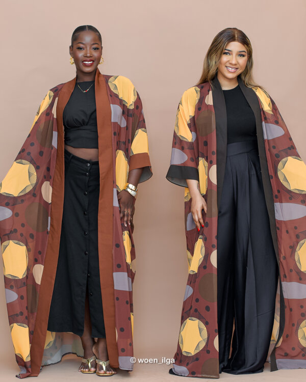 Kimono LEANA - marron