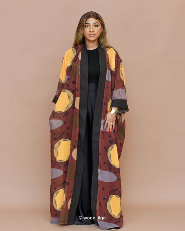 Kimono LEANA - marron