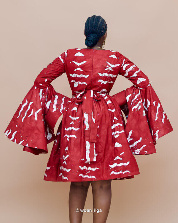 Robe THILDA - rouge
