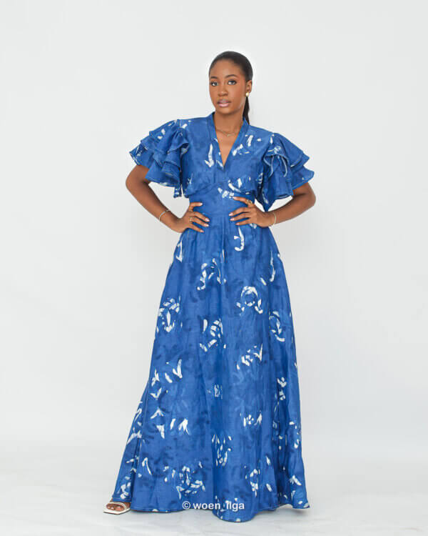 Robe KETU - bleu
