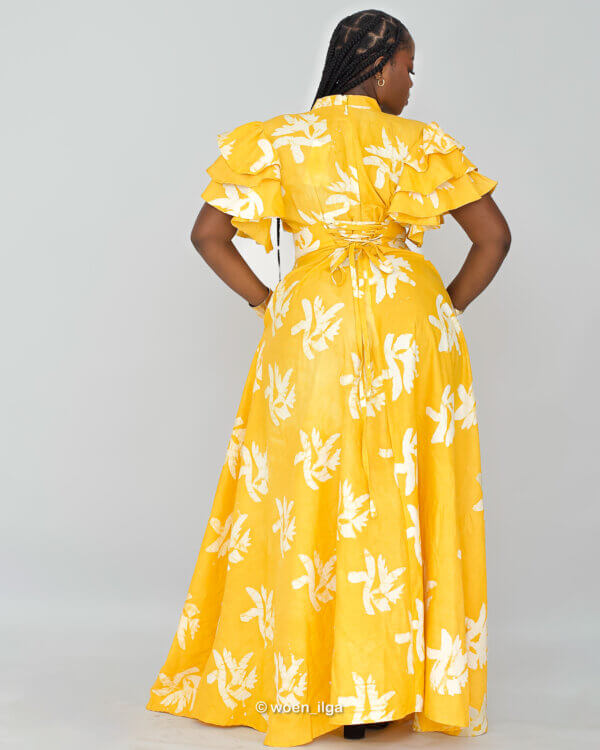 Robe KETU - jaune