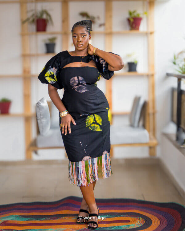 robe SARAH - noir