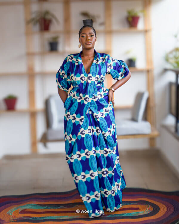 Robe SALMAH - bleu