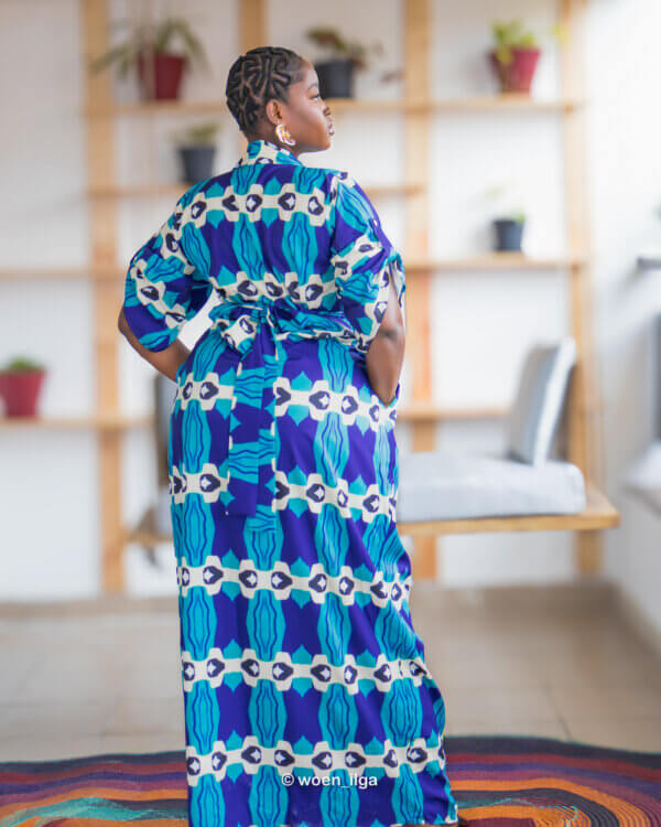 Robe SALMAH - bleu