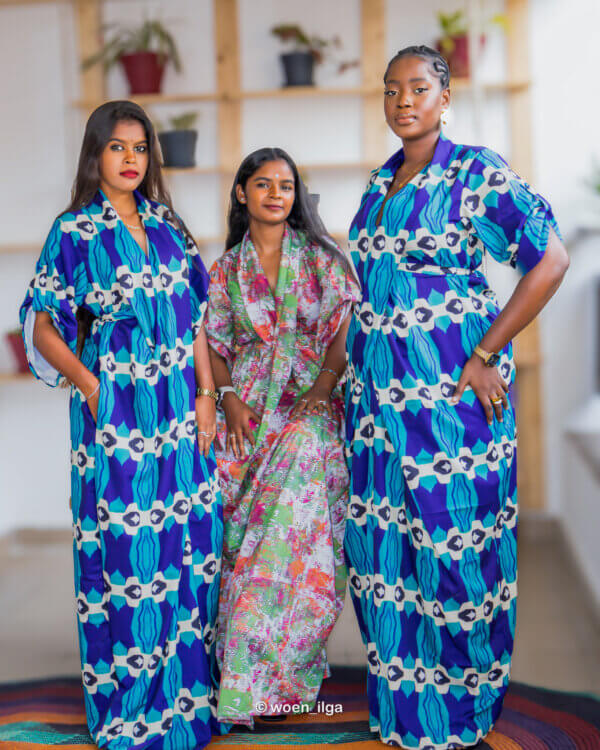 Robe SALMAH - bleu