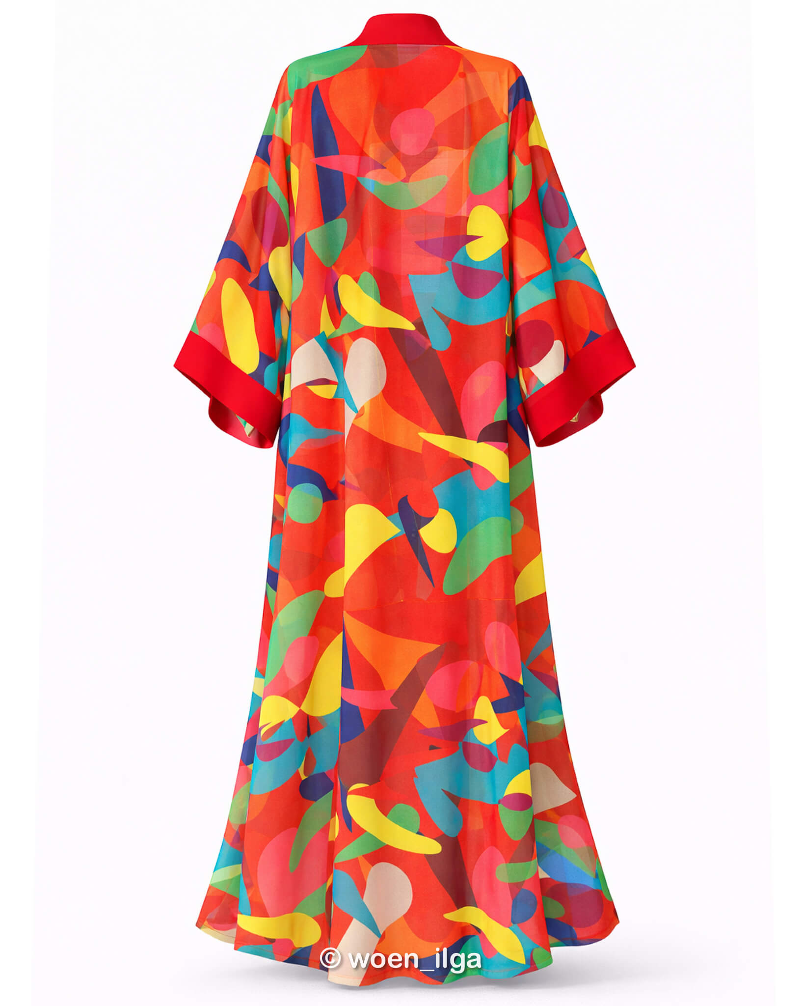 Kimono LEANA - rouge