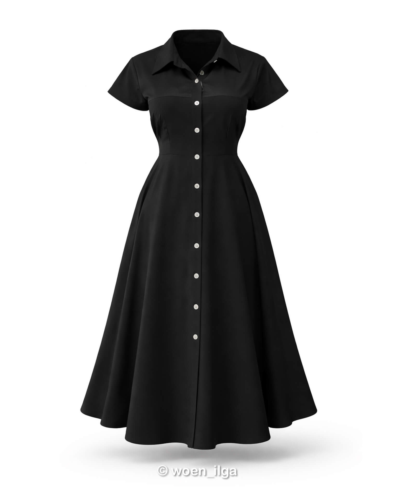 Robe SOSO - noir