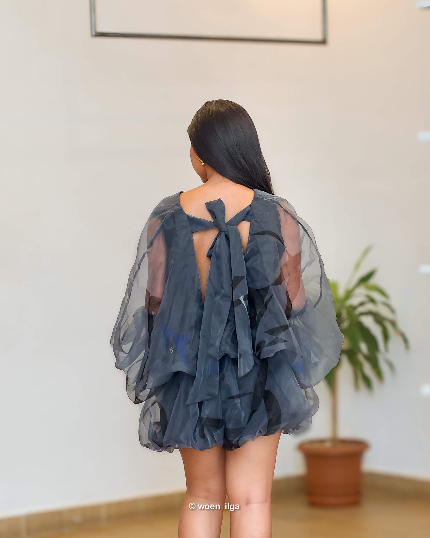 Robe ZURI - gris