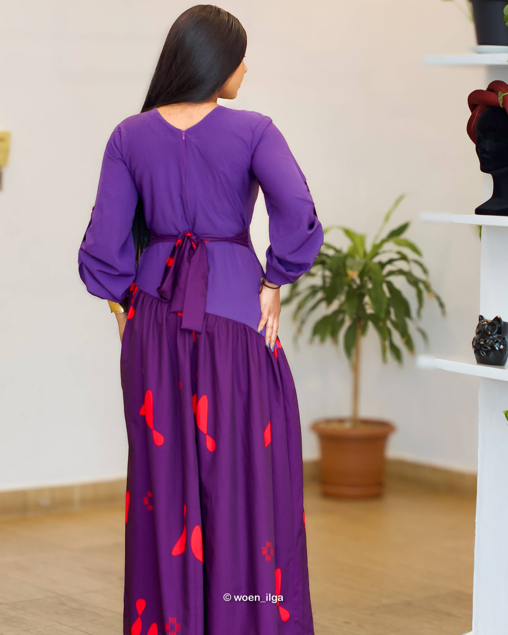 Robe ADOUKE - violet