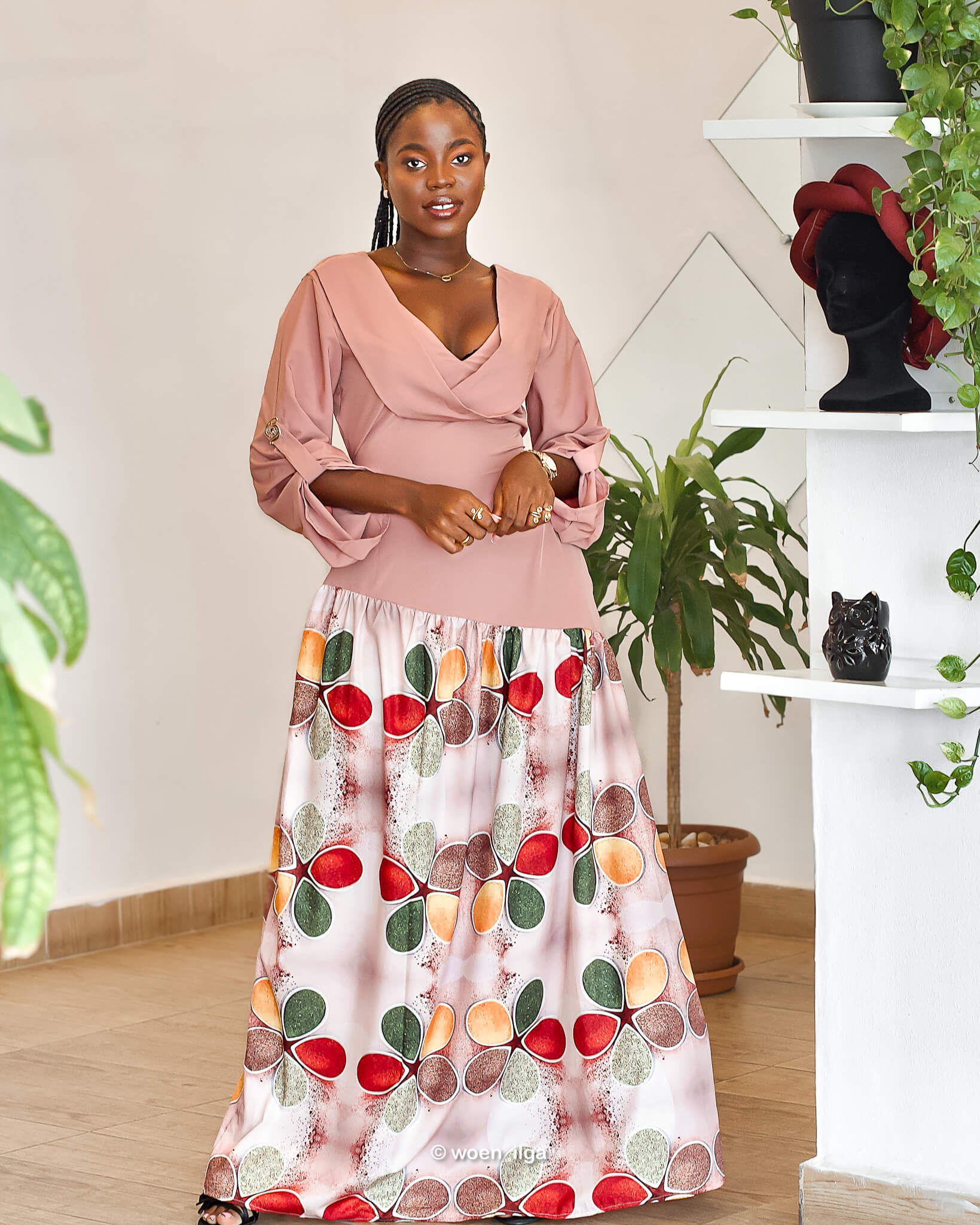 Robe ADOUKE - rose