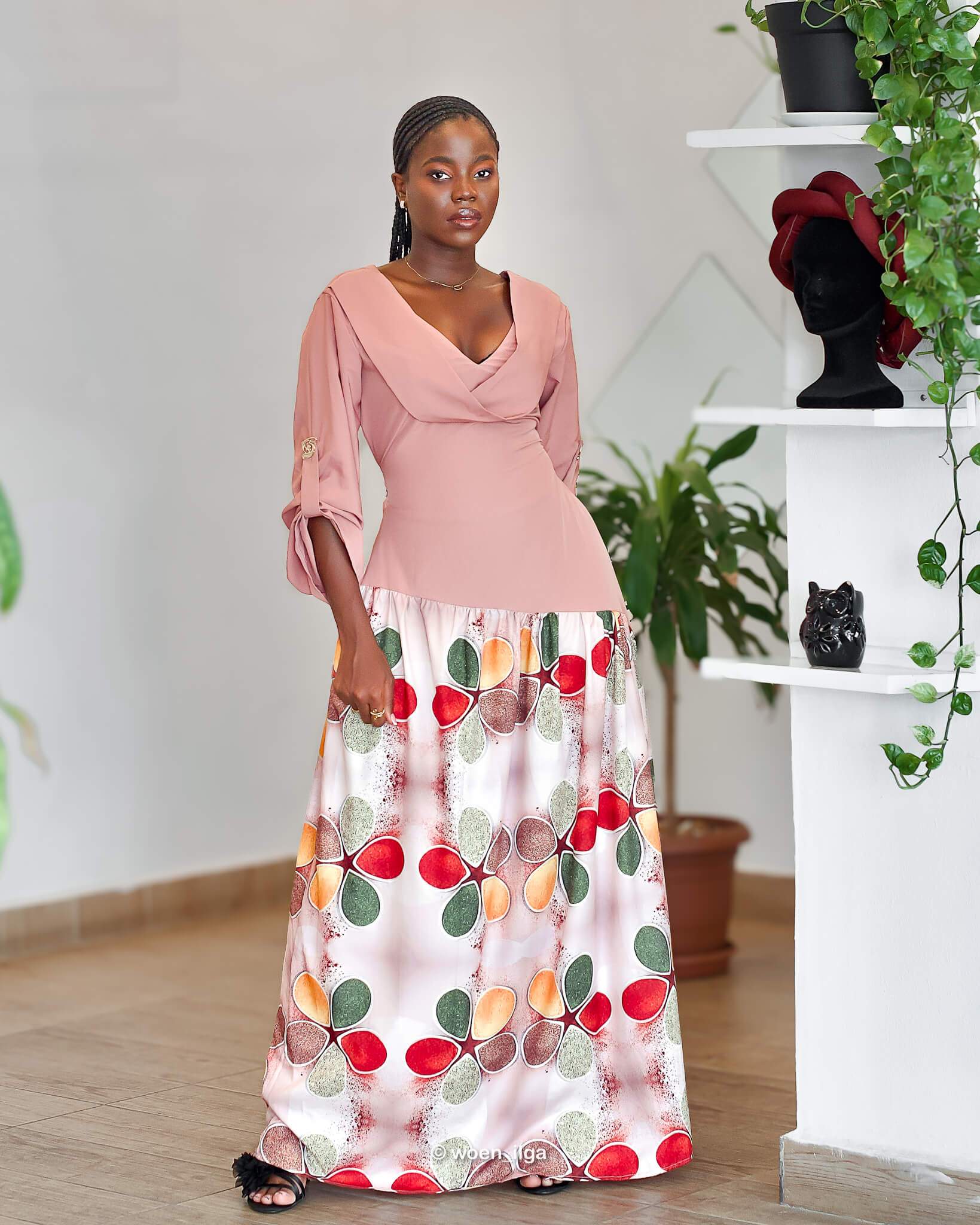 Robe ADOUKE - rose