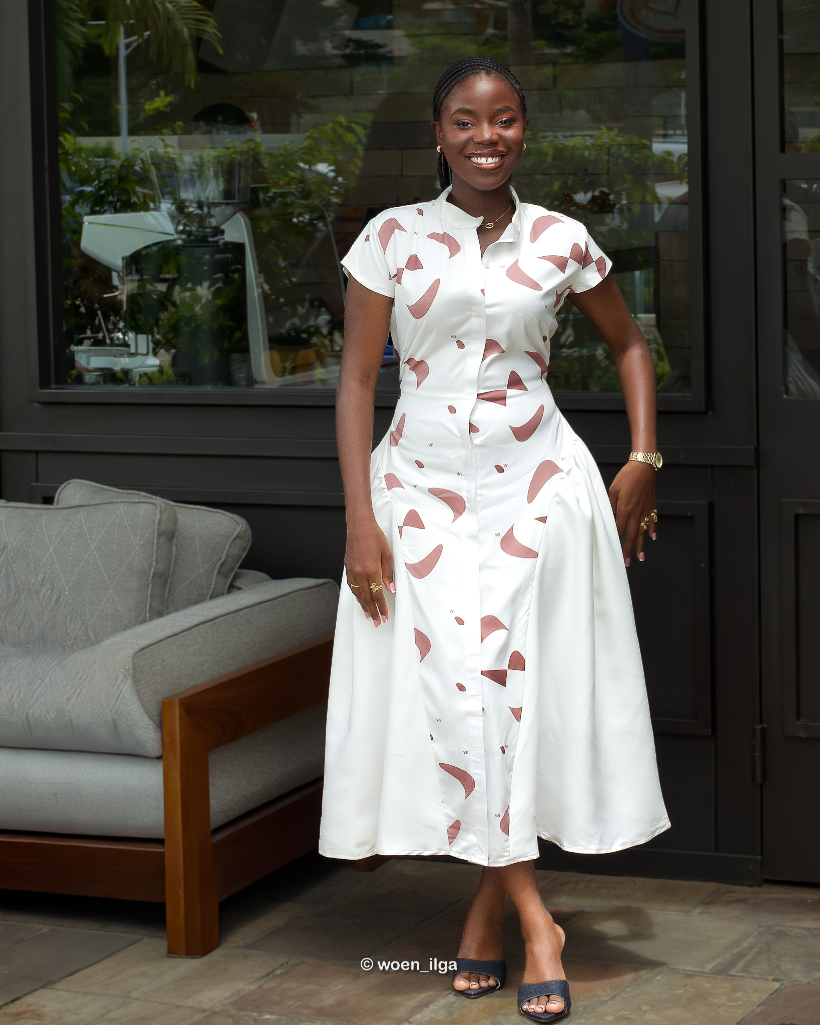 Robe KENIA - blanc