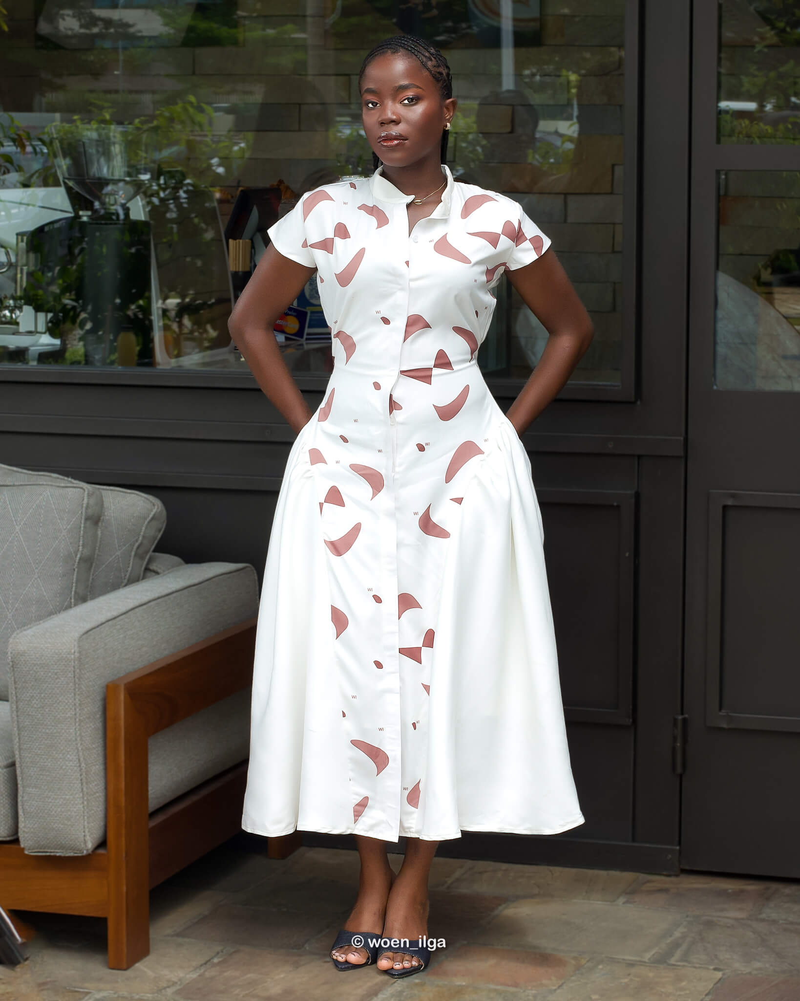 Robe KENIA - blanc